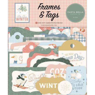 Carta Bella Silly Goose Winter - Frames & Tags