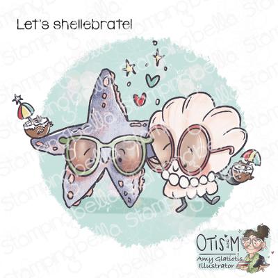 Stamping Bella Stempel - Spec-Tacular Starfish & Shell