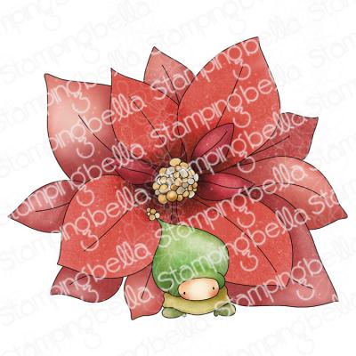 Stamping Bella Stempel - Bundle Girl with Poinsettia