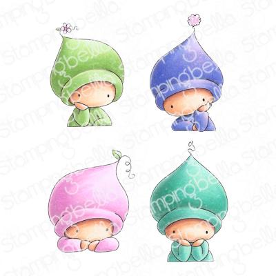 Stamping Bella Stempel - Spring Bundle Girl Peekers