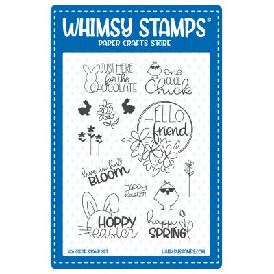 Whimsy Stamps Stempel - Hello Friend