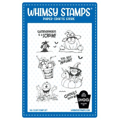 Whimsy Stamps Stempel - Summerween Scream